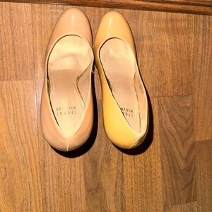 Stuart weitzman two tone  pumps
